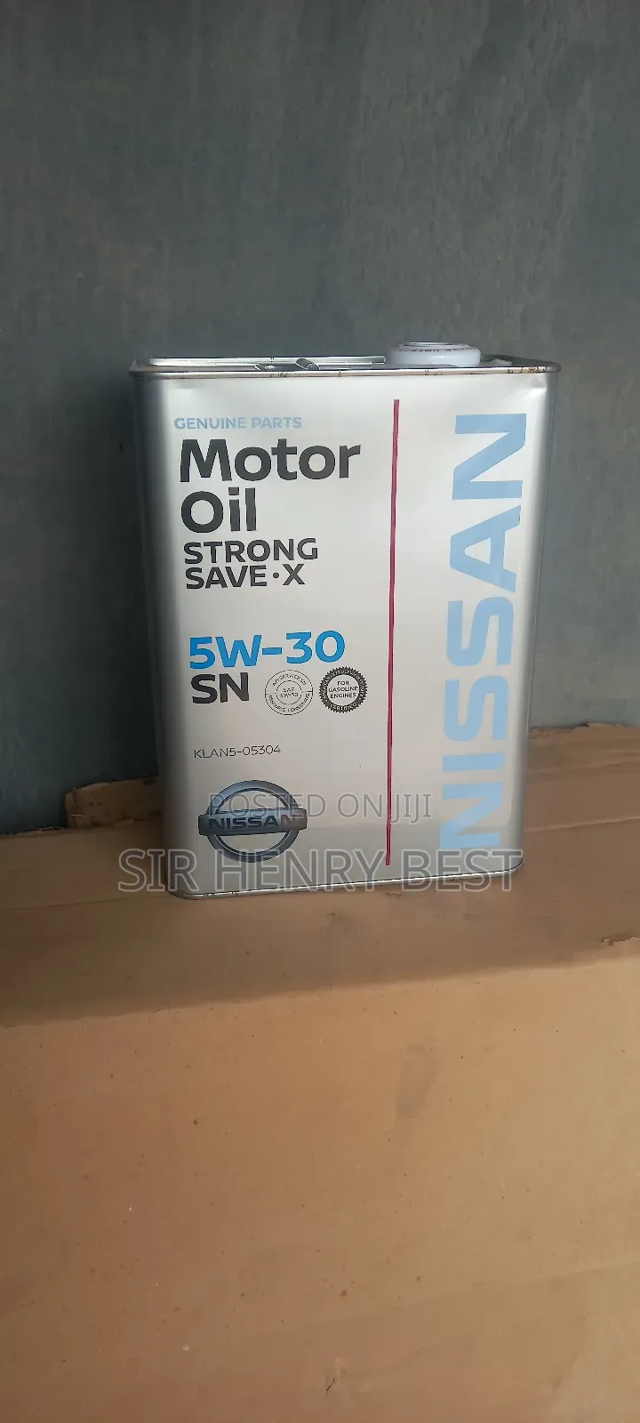 Nissan Motor Oil Strong Save.X 5w 30 .SN