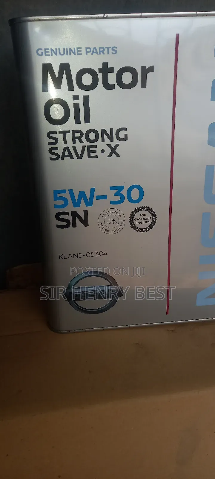 Nissan Motor Oil Strong Save.X 5w 30 .SN