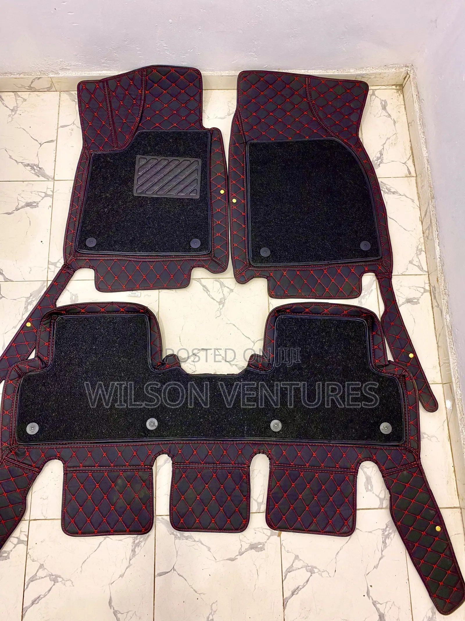 Red and Black Rx330/350 Double Layer Mat