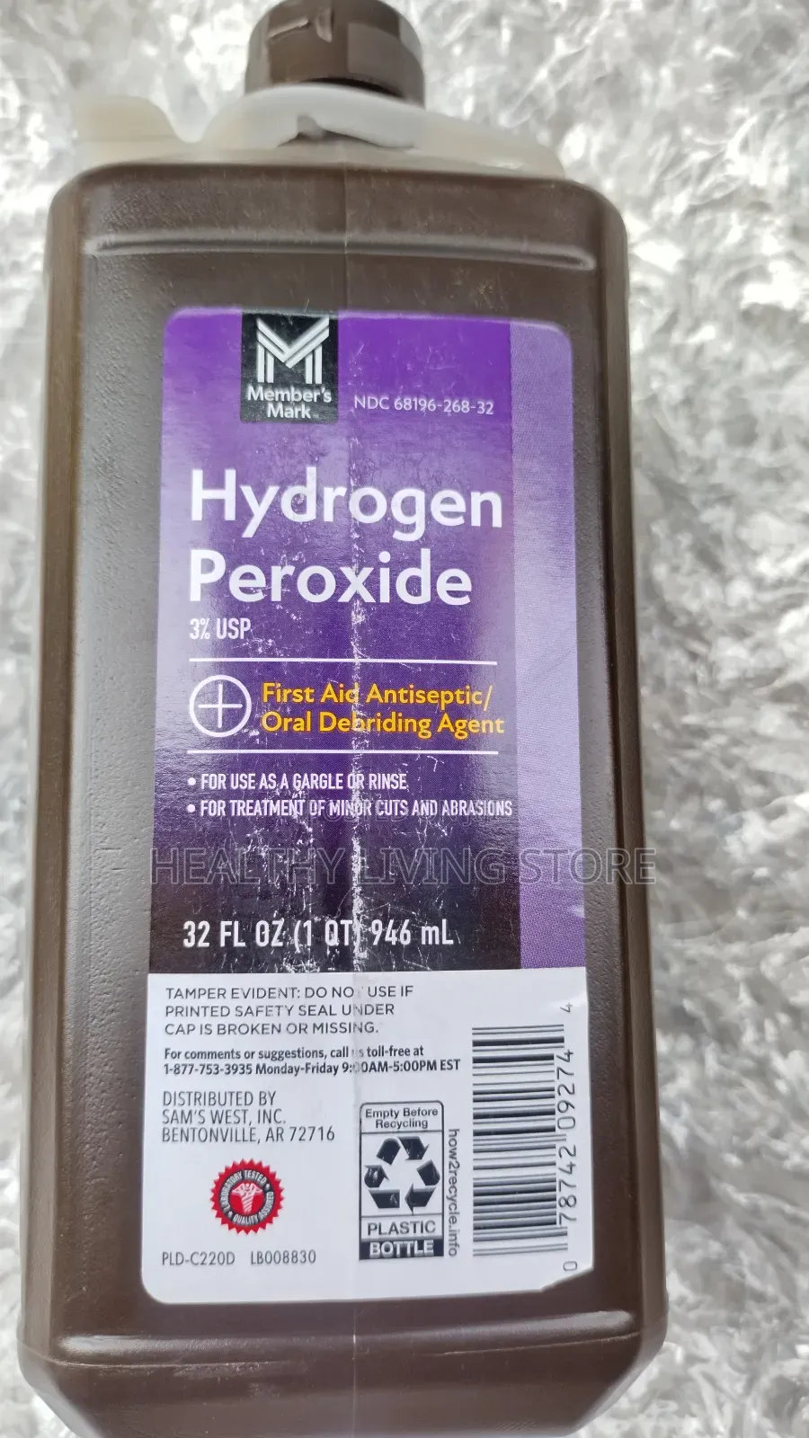 Member's Mark Hydrogen Peroxide (946ml)