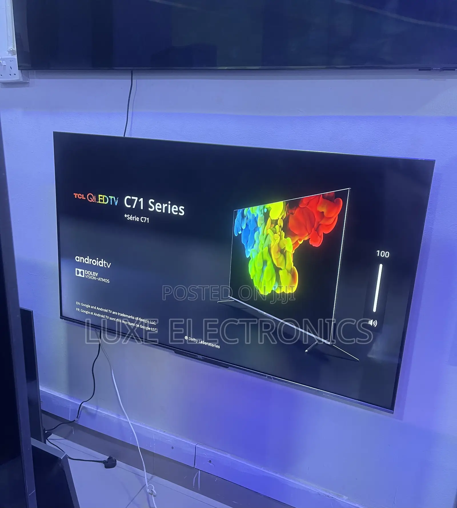 55 Inches TCL QLED Android Tv European Used