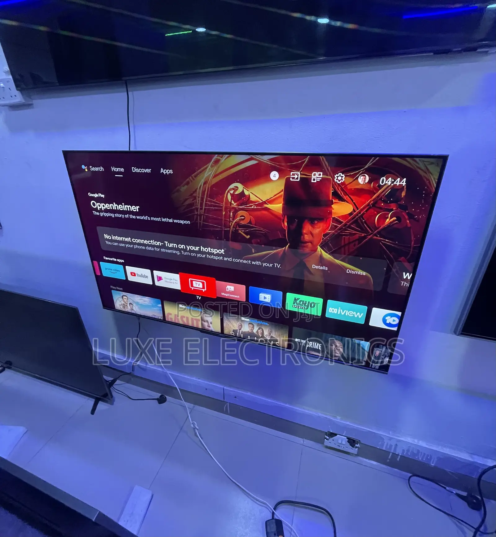 55 Inches TCL QLED Android Tv European Used
