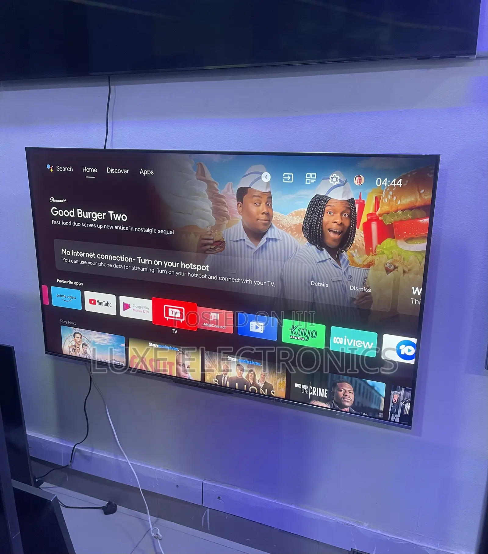 55 Inches TCL QLED Android Tv European Used