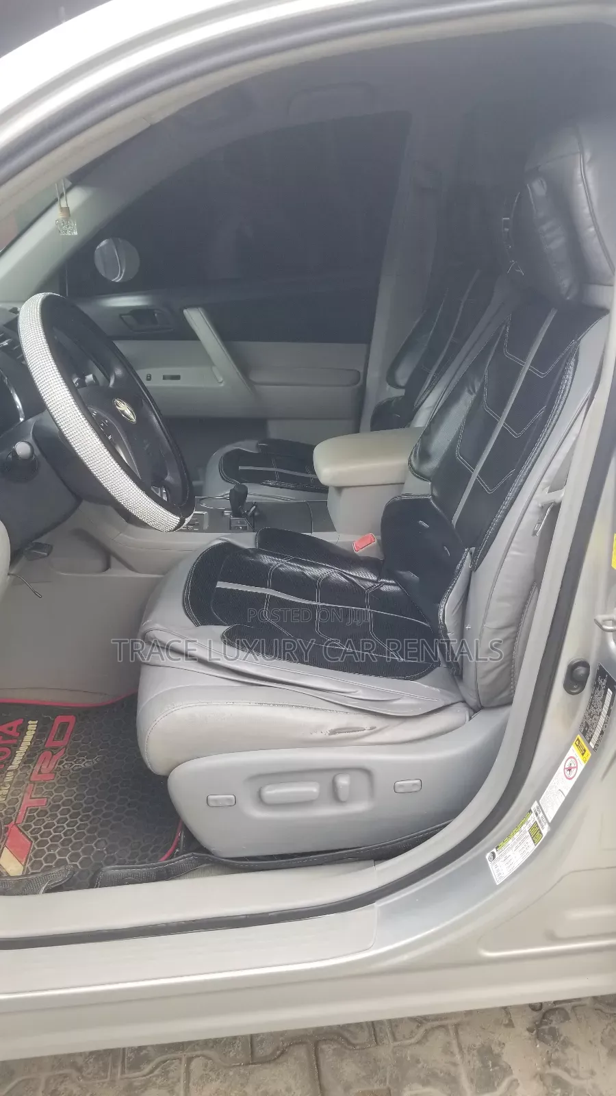 Car Rental in Lagos- Highlander, Prado, Lexus GX460