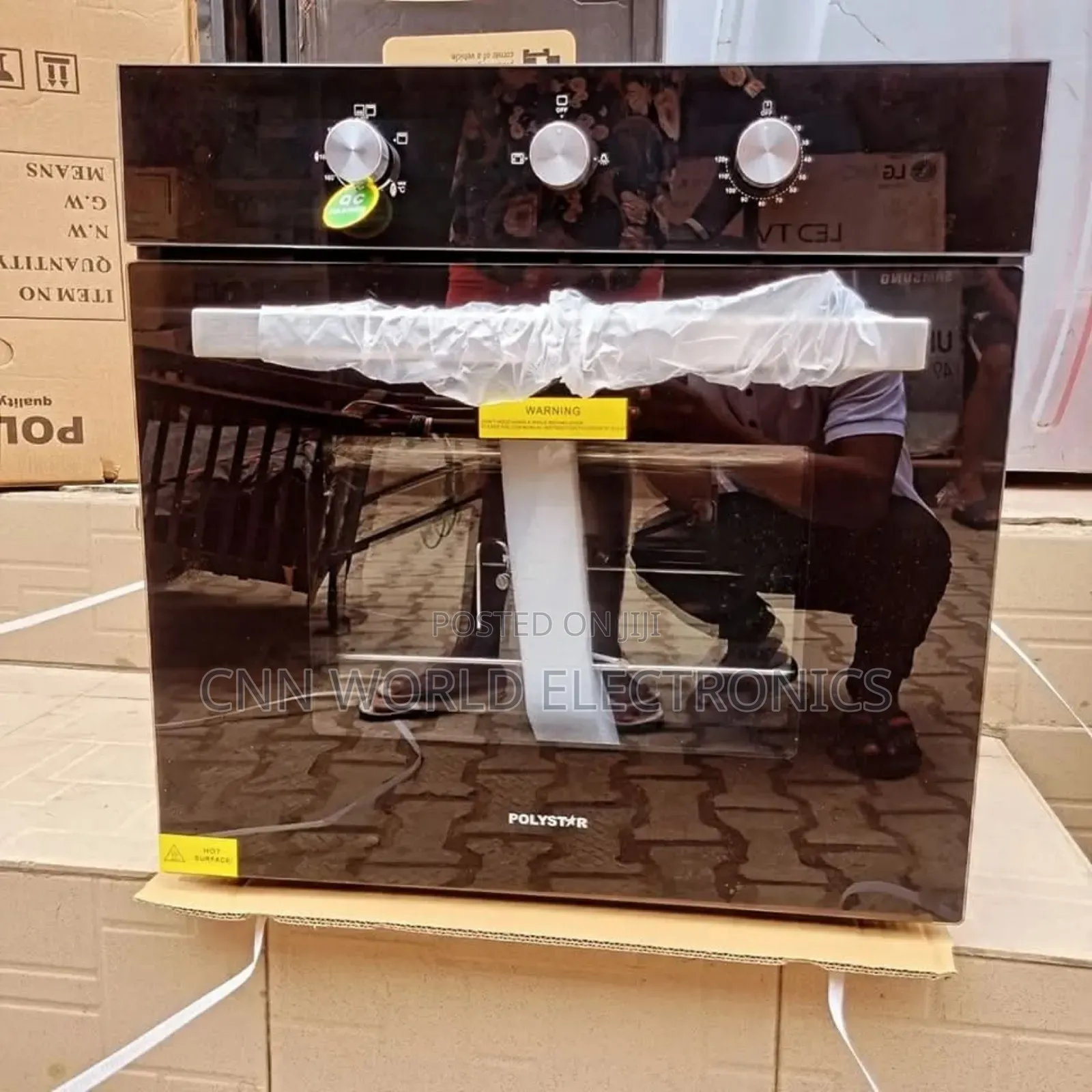 New Polystar 60cm Cabinet Oven Electric /Gas Digital Display