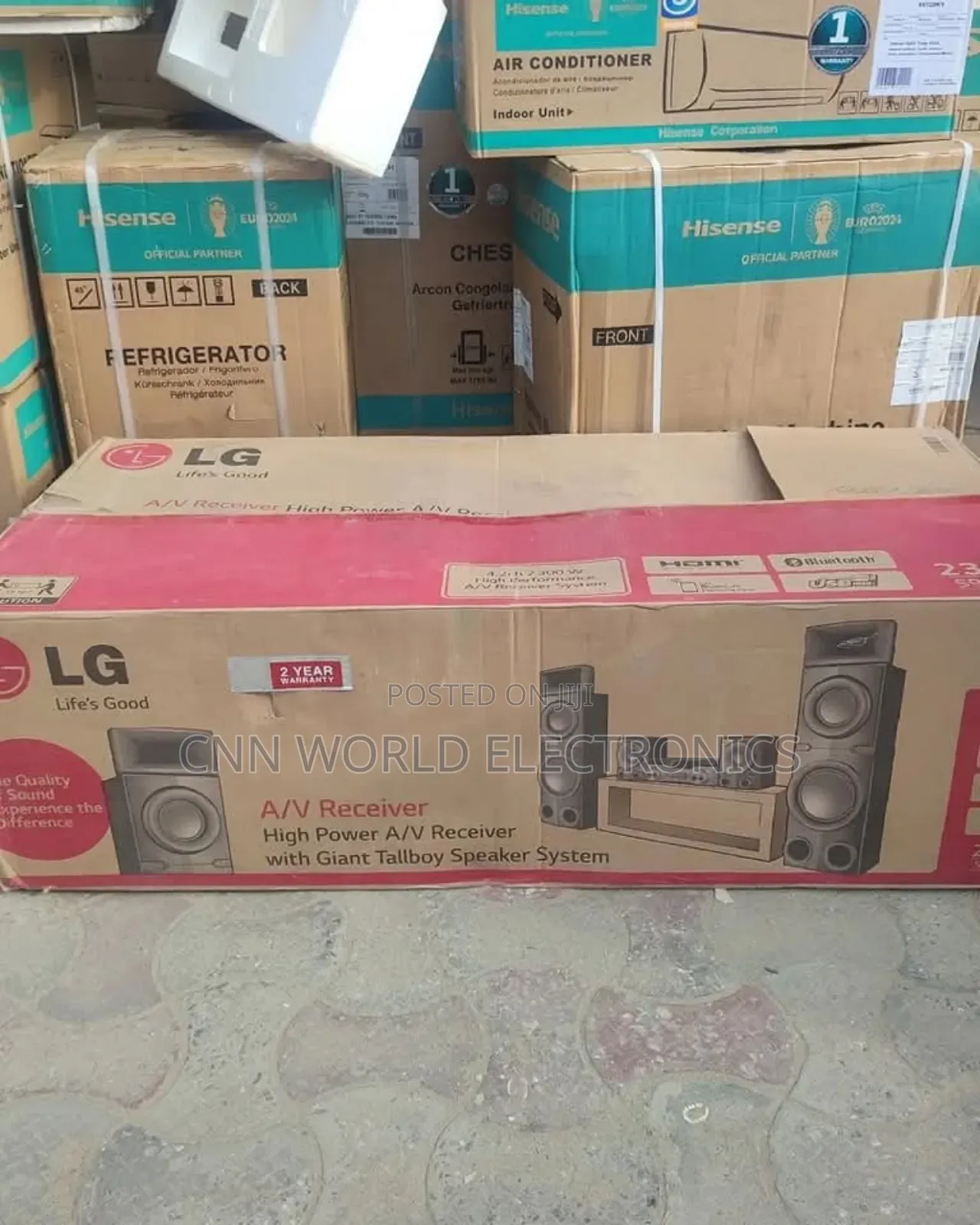 New LG Xboom Arx10 4.2ch (2300W) Bluetooth Sound System