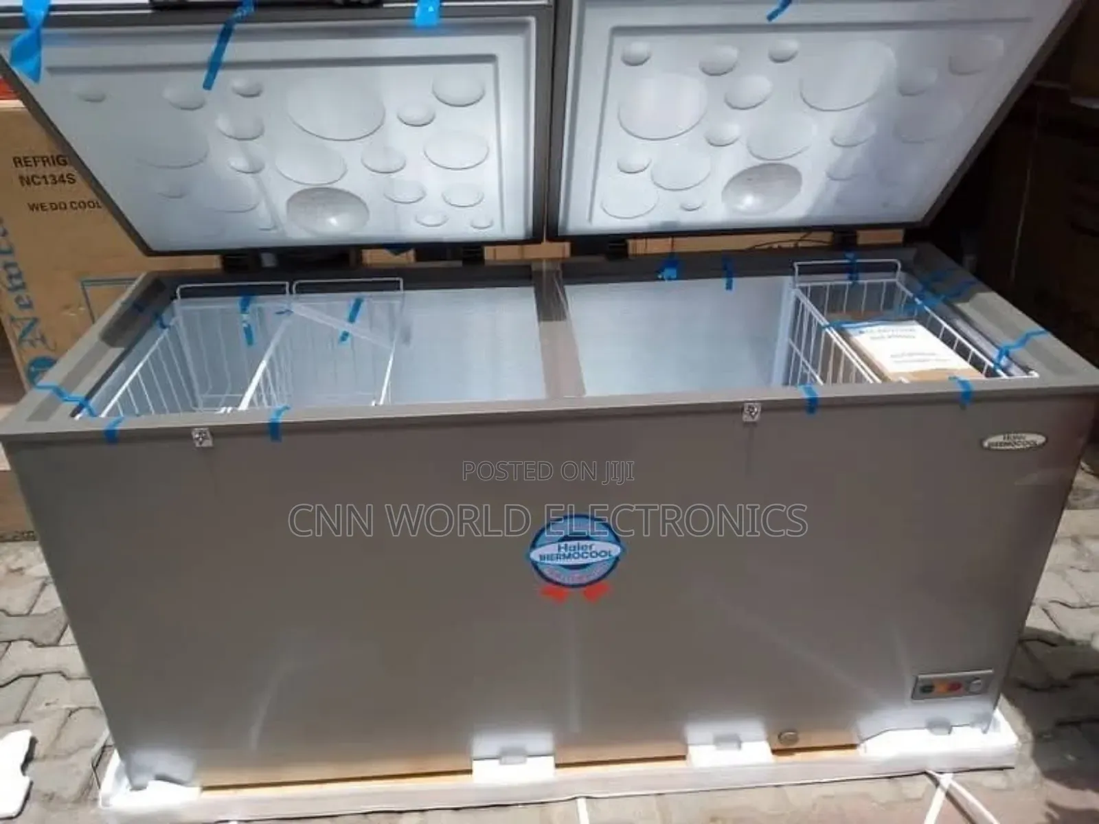 New Haier Thermocool Inverter Double Door Freezer (519L)
