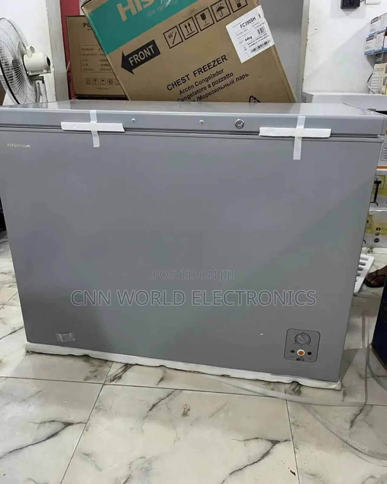 Original Hisense 250l Chest Freezer Faster Cooling Key Lock
