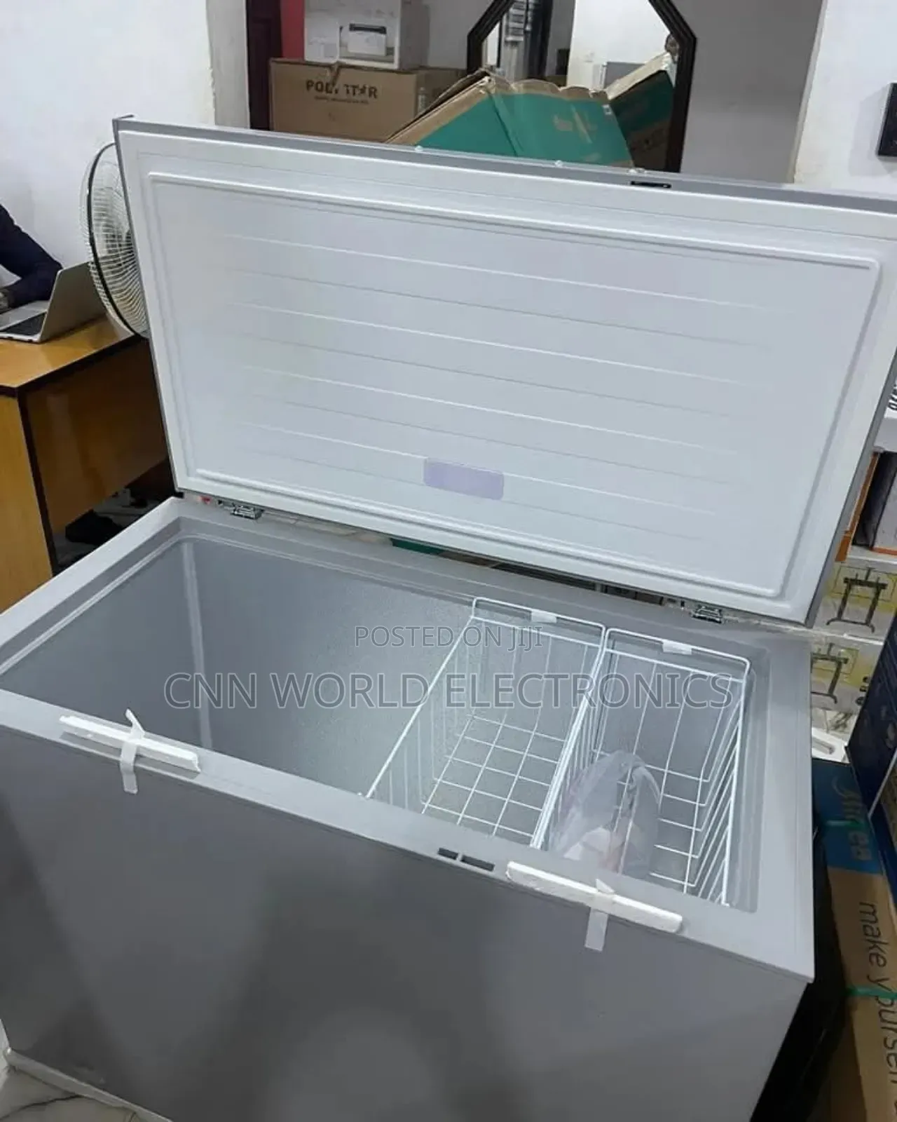 Original Hisense 250l Chest Freezer Faster Cooling Key Lock