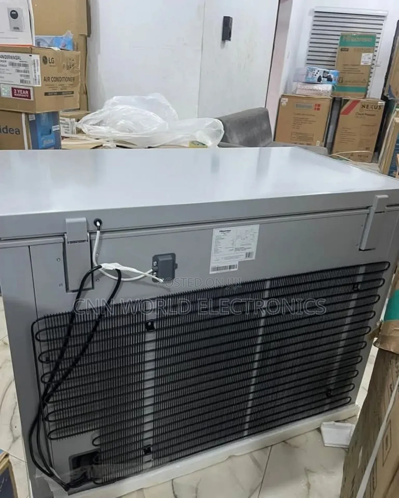 Original Hisense 250l Chest Freezer Faster Cooling Key Lock