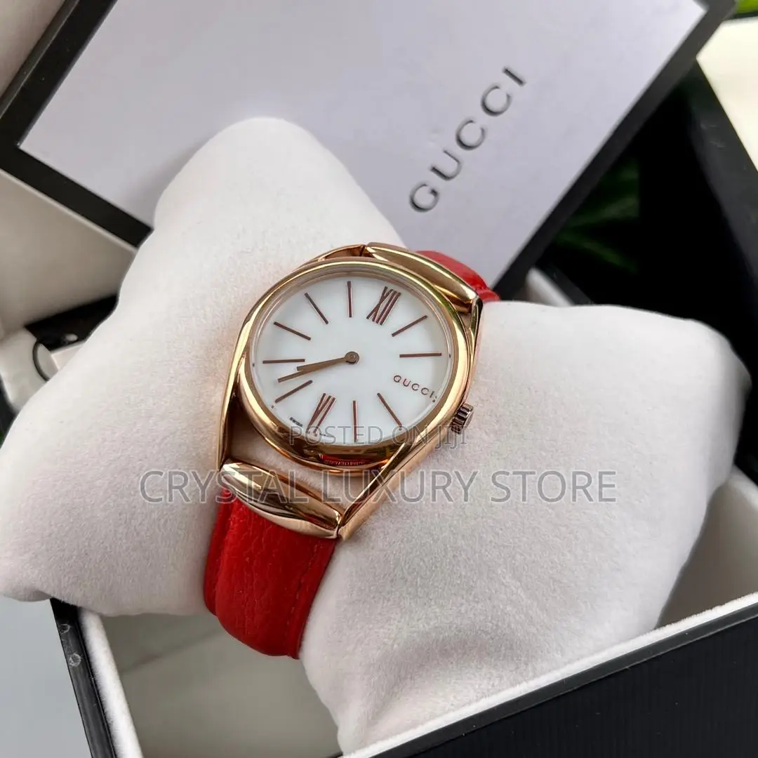 Gucci Quality Luxury Men Genuine Leather Wristwatch