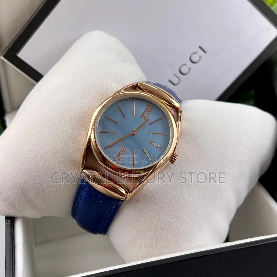 Gucci Quality Luxury Men Genuine Leather Wristwatch