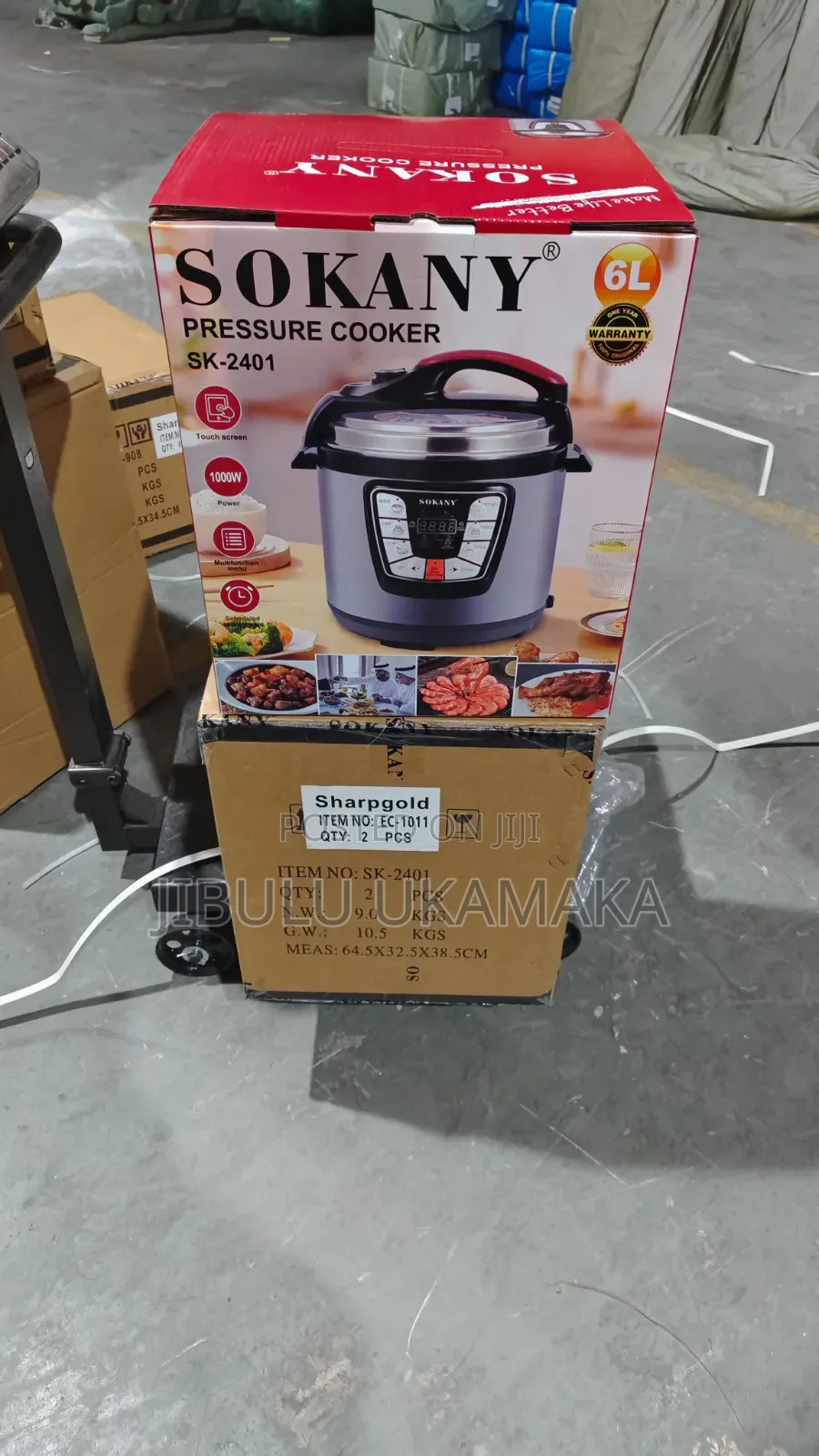 Sokany Pressure Pot 6L