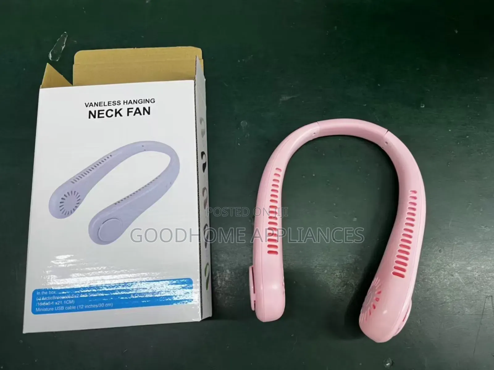 Vaneless Hanging Neck Fan
