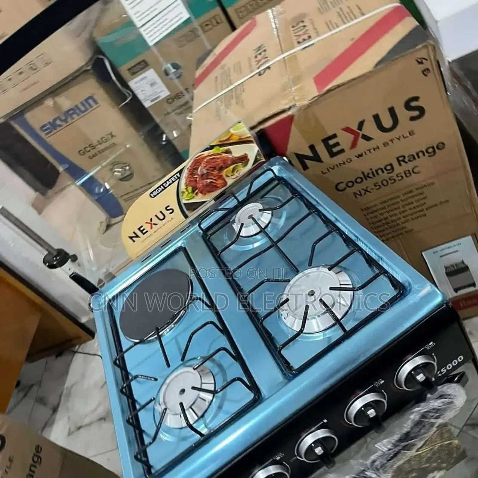 Original Nexus 3+1 Gas Cooker Oven Automatic Ignition 50cm