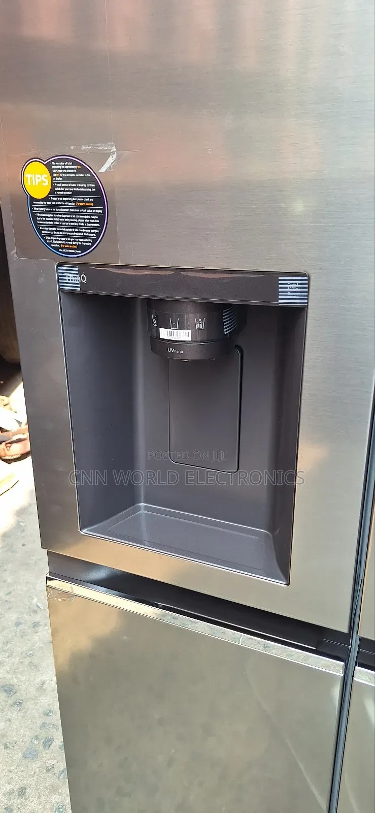 Original Lg 674l Smart Inverter Side By Side Fridge Ice Make