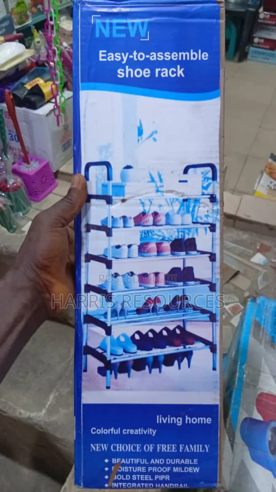 6 Layers Steel Shoe Rack