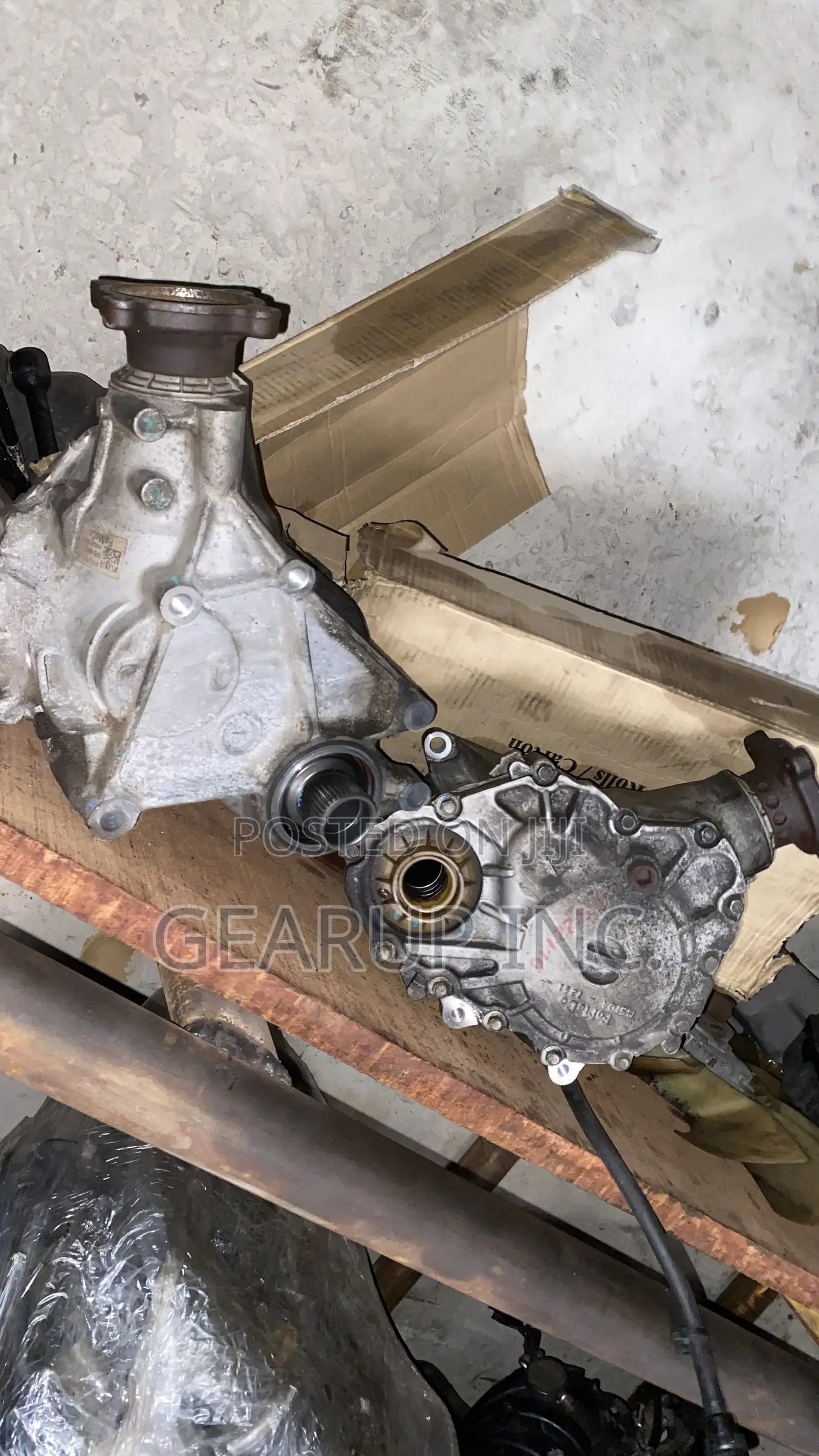 Gearbox Auxiliary /Axle for Edge