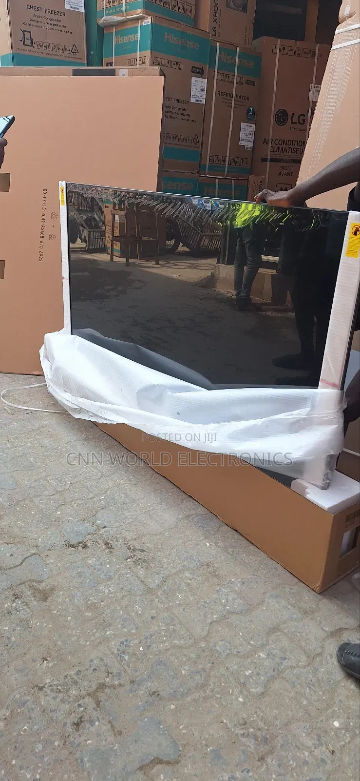 Original Hisense 85"Inches Qled Smart Tv Netflix Youtube(85q6n)