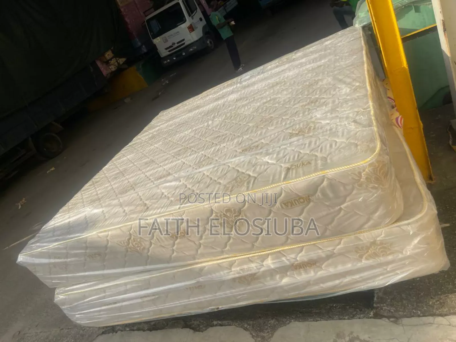 Firm Semi Orthopaedic Mouka King's Size 6/6 by 8" Mattress