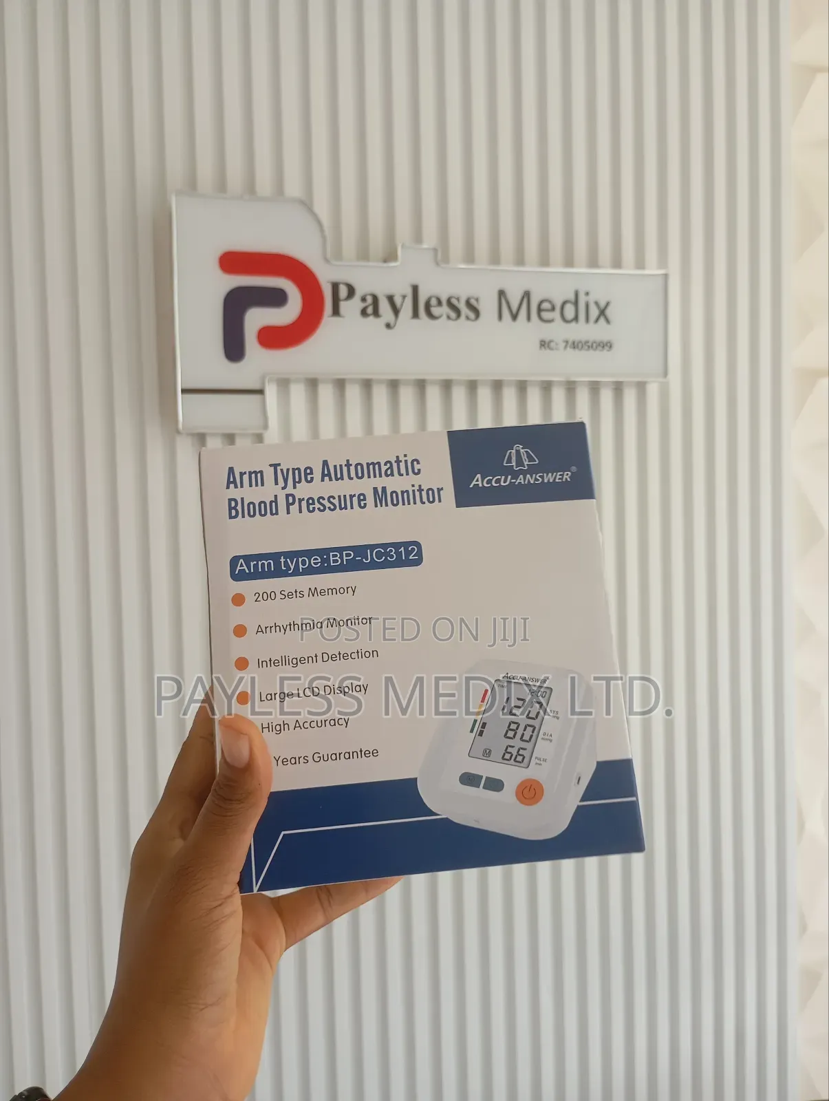 Accu Blood Pressure Monitor