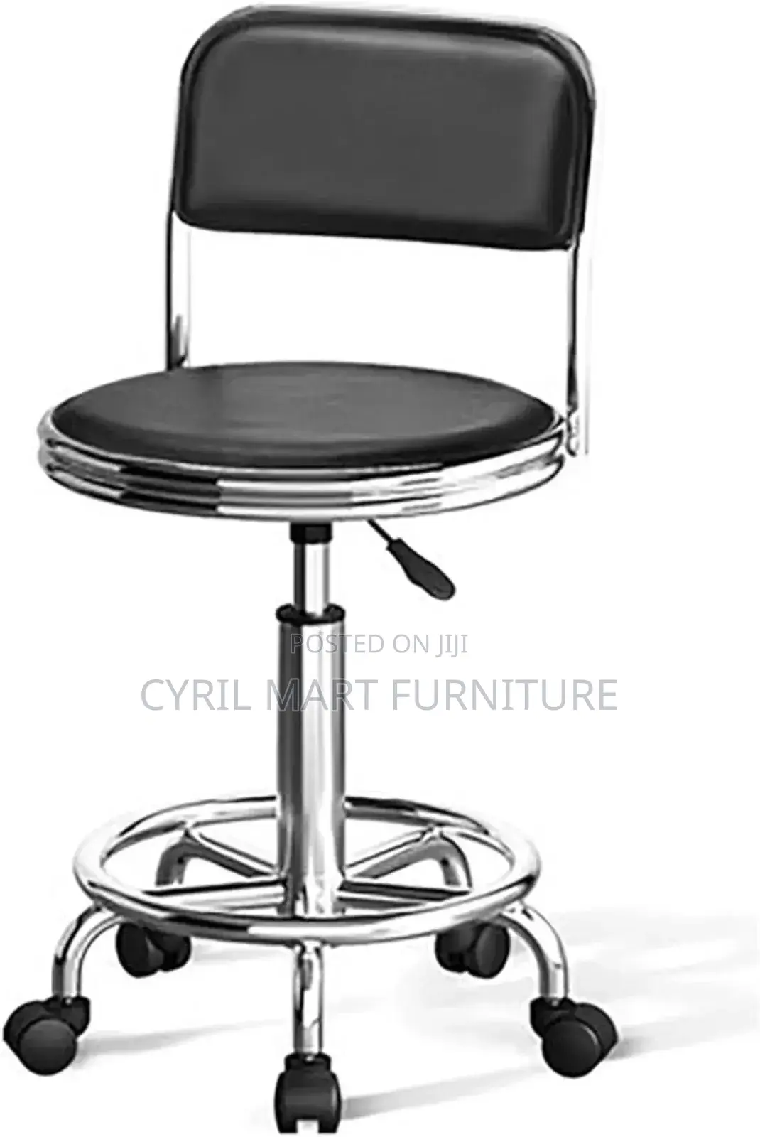 Bar Chair Red and Black Available