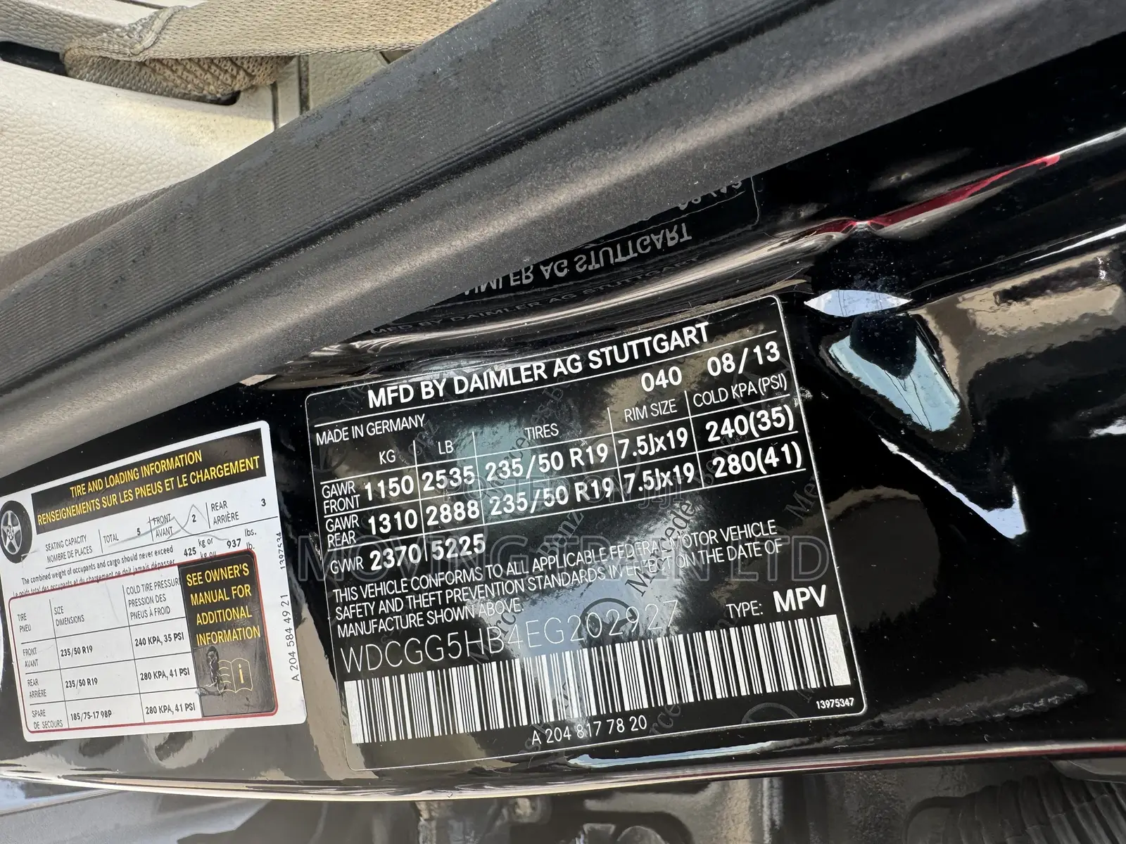 Mercedes-Benz GLK-Class 350 4MATIC 2013 Black