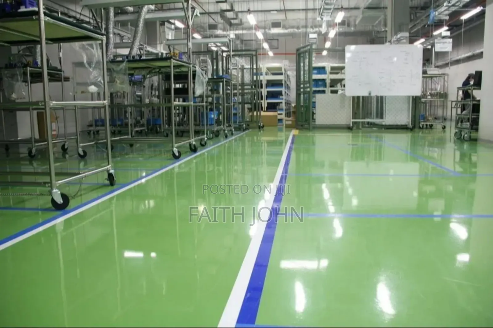 Industrial Epoxy Warehouse