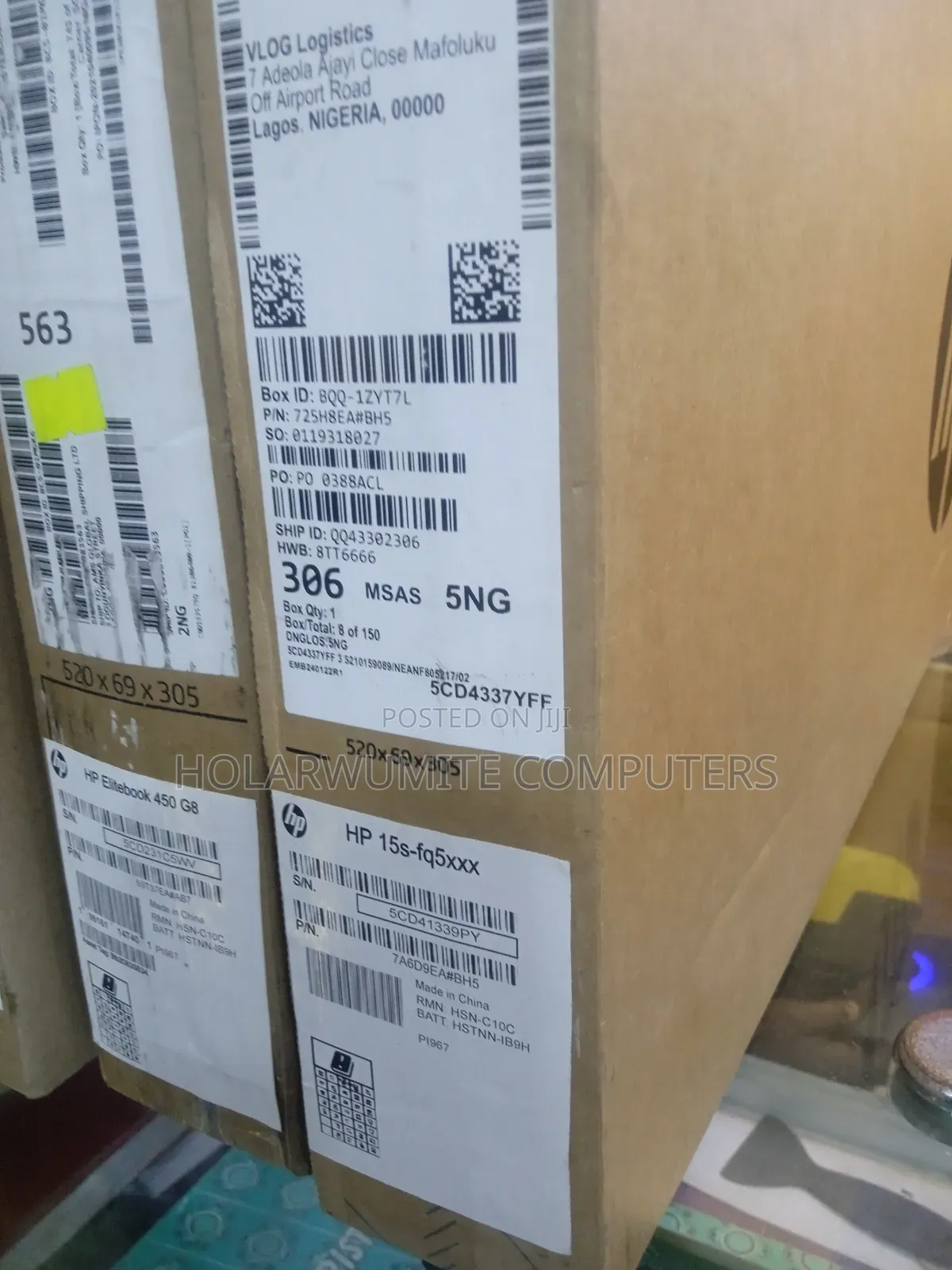 New Laptop HP 15S 16GB Intel Core I5 SSD 512GB