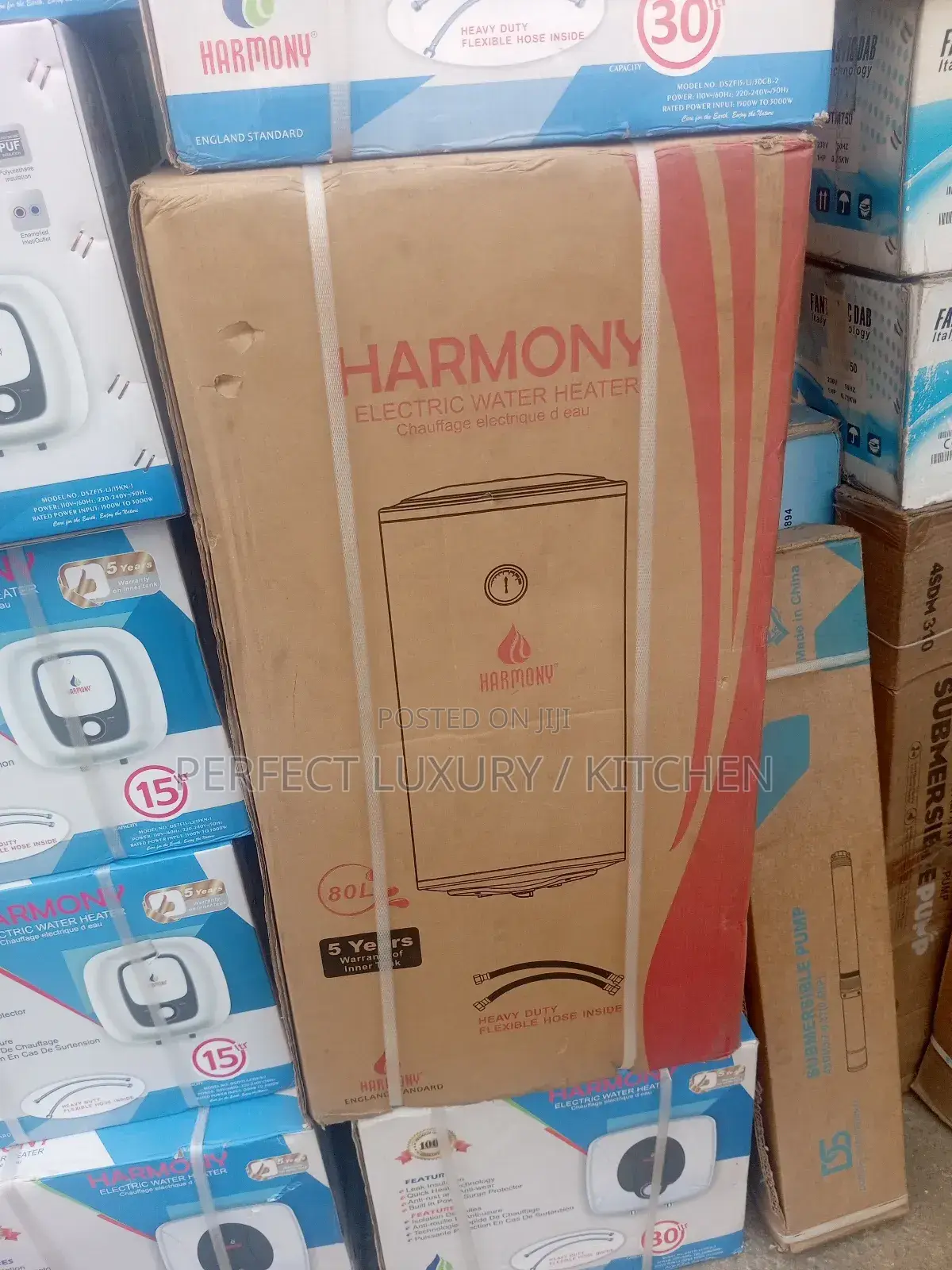 80 Litters Harmony Water Heater