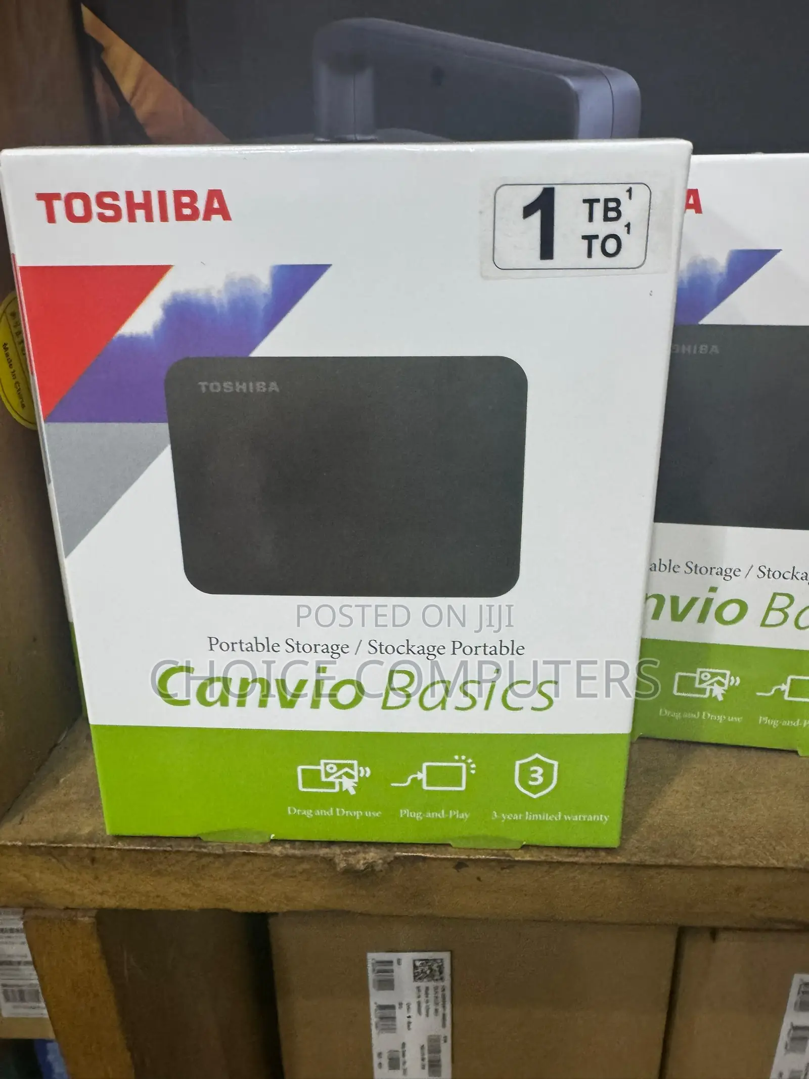 1tb Toshiba External HDD