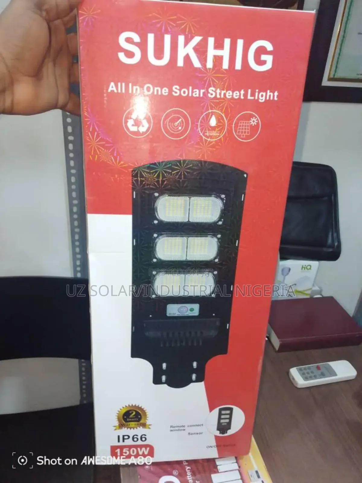 150w Sukhig Solar Street Light