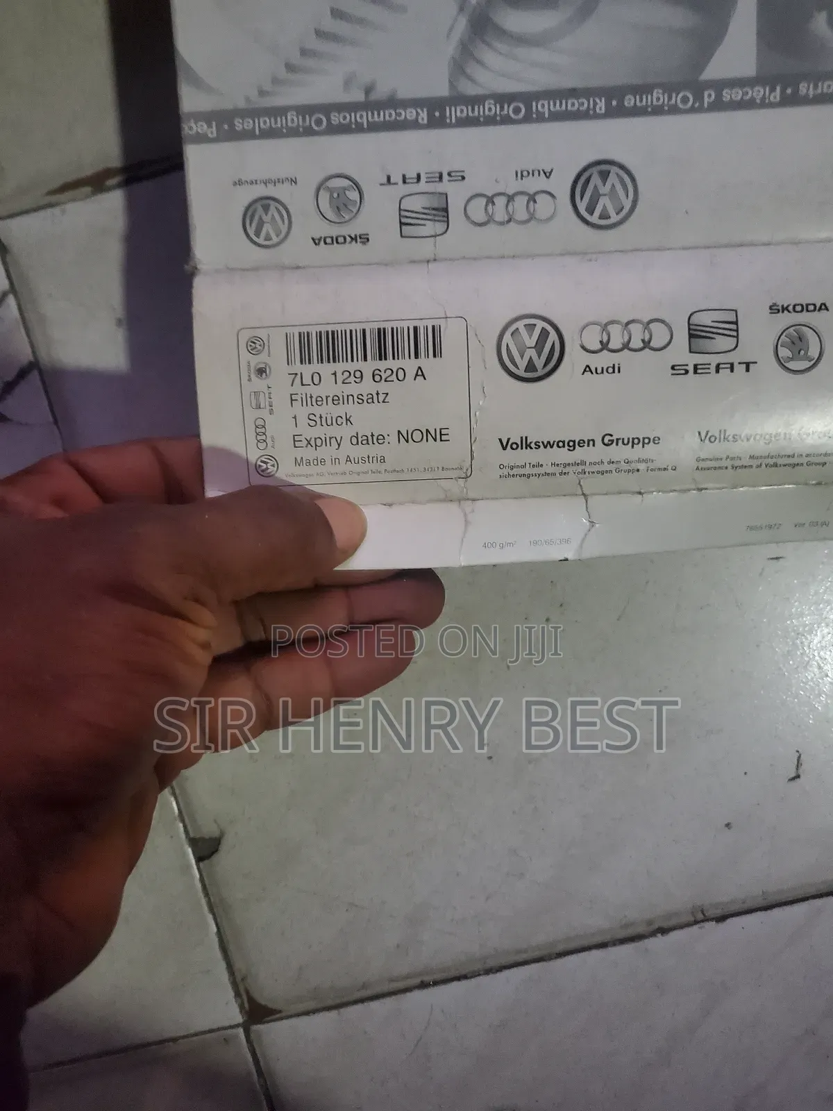 Air Fitter Audi Q7 / Volkswagen Touareg