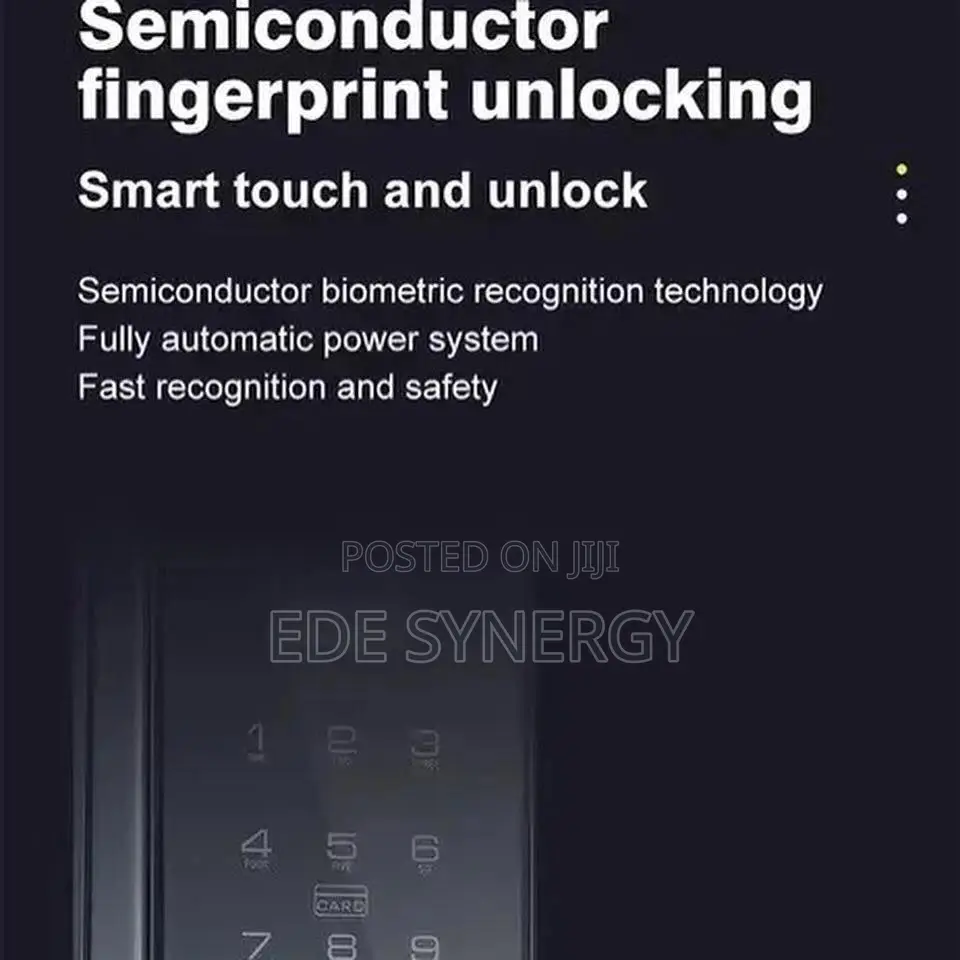Smartlock Feature Facial Recognition Fingerprint Mobile App