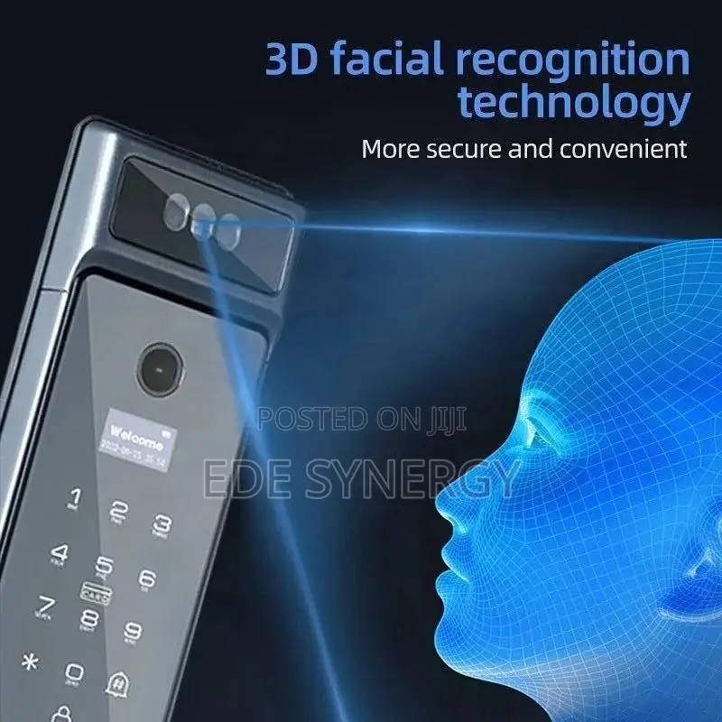 Smartlock Feature Facial Recognition Fingerprint Mobile App