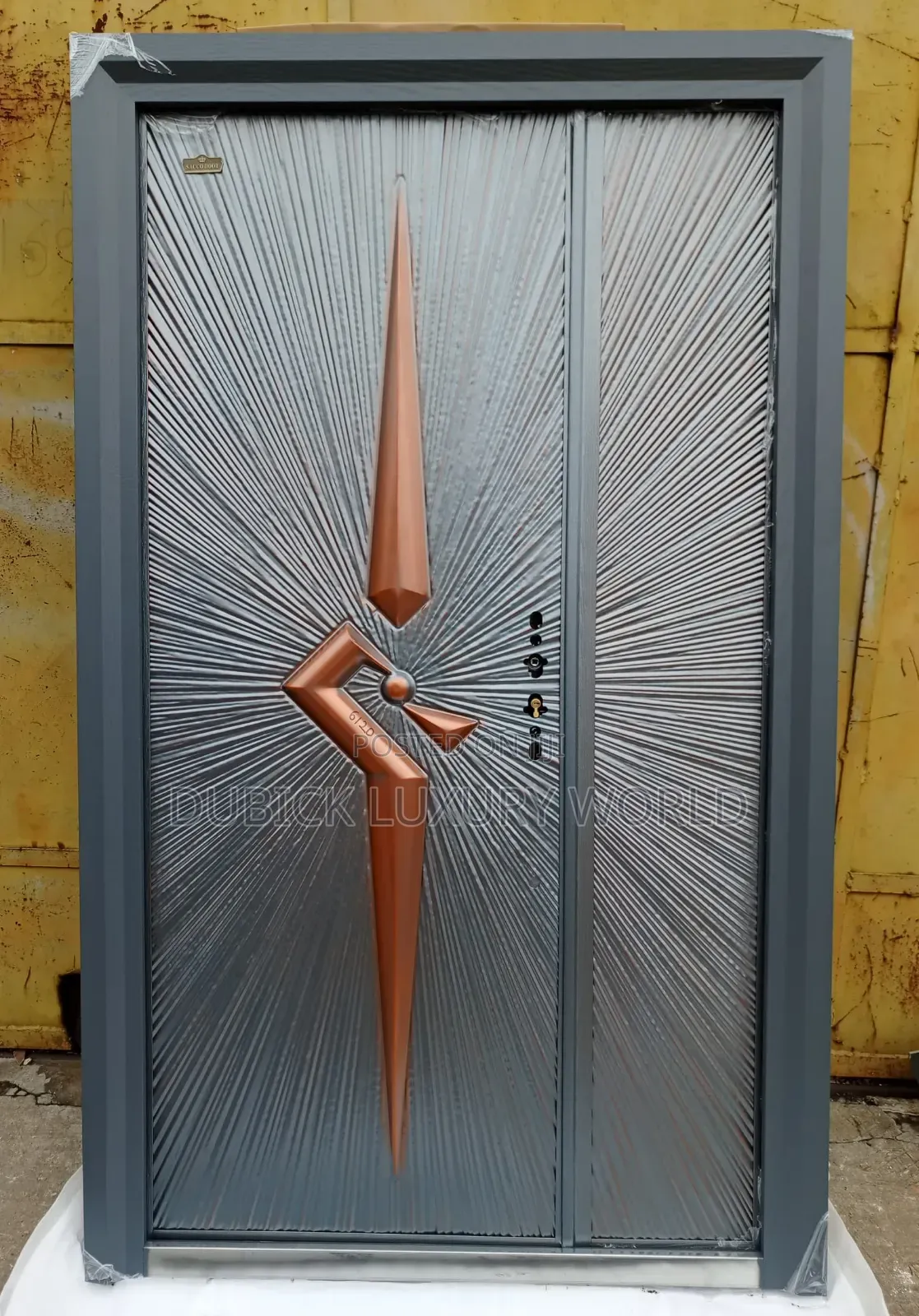 High Quality 4ft Italian Copper Cast Security Entrance Door