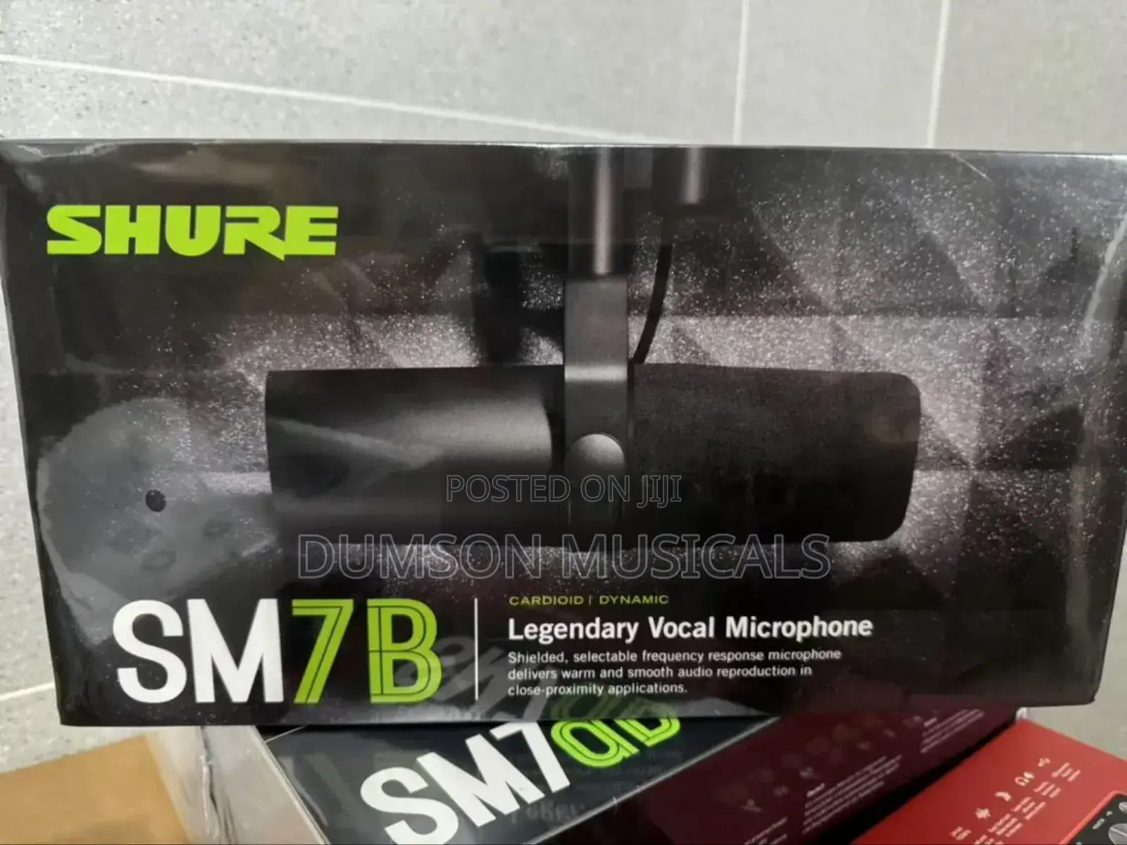 Shure Dynamic Sm7b Studio Mic