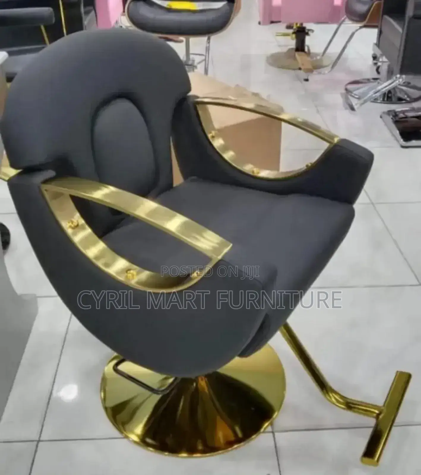 Barbing Salon Chair Imported With Foot Rest