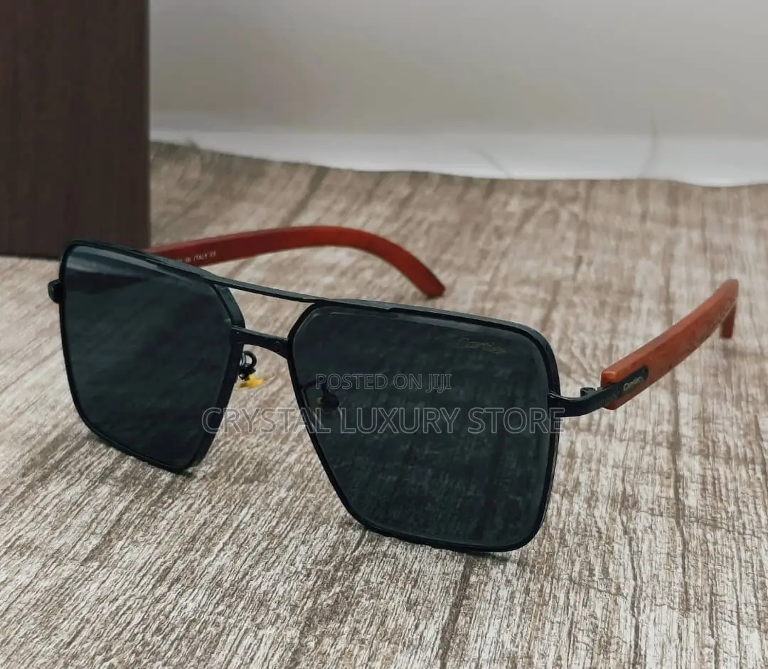 Cartier High Quality Luxury Men Sunglasses