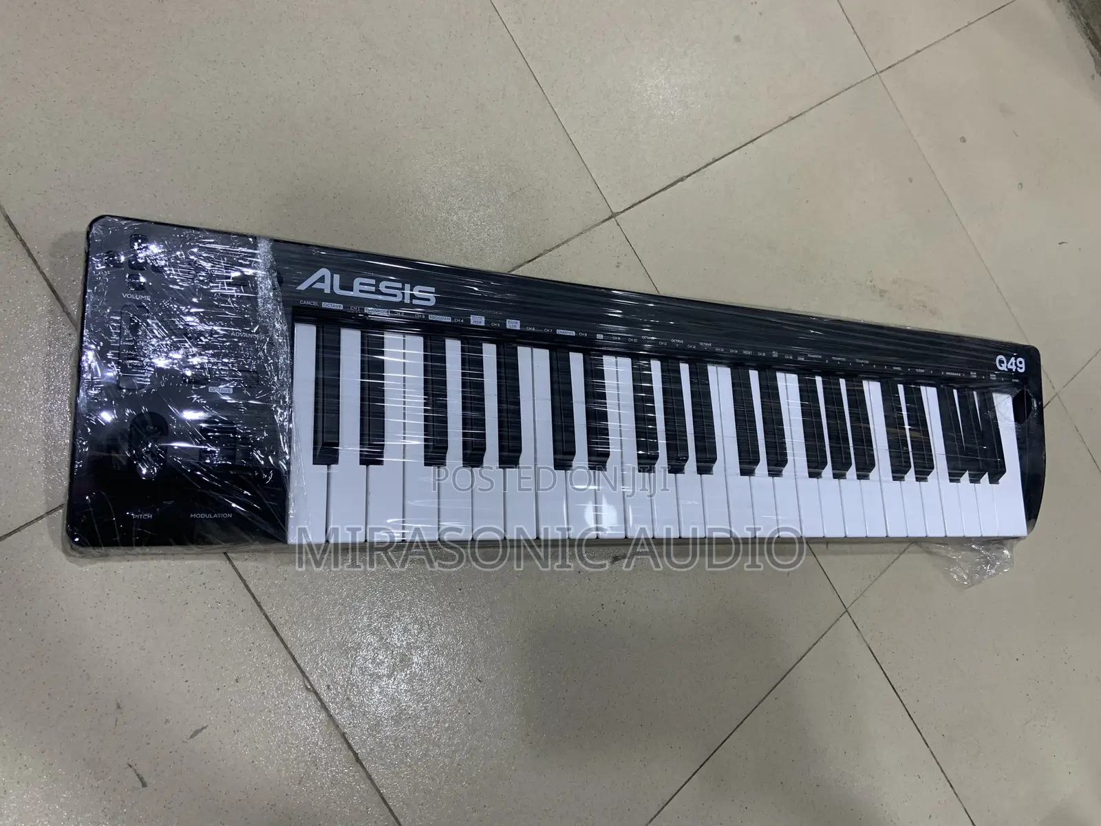 Alesis Q49 Midi Keyboard,Used
