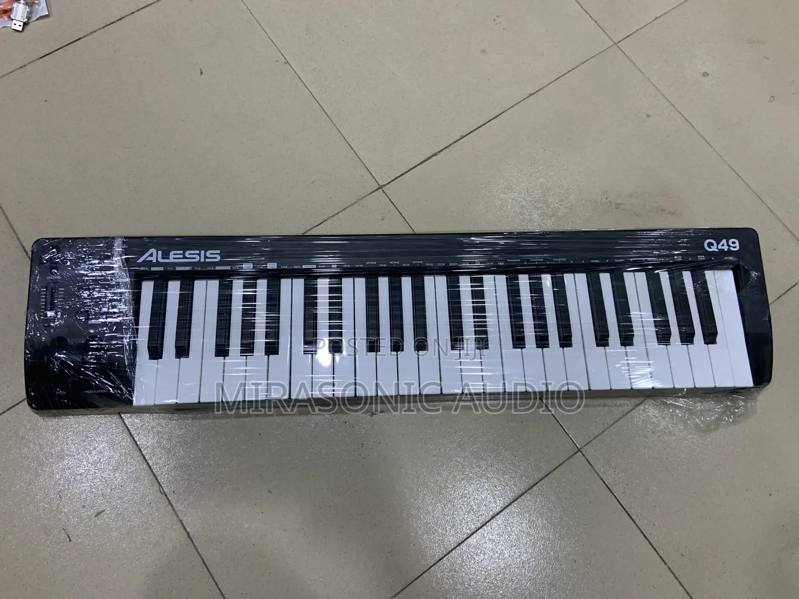 Alesis Q49 Midi Keyboard,Used