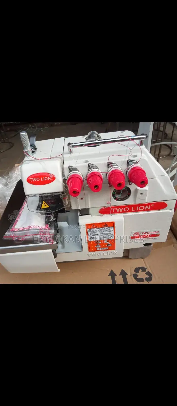 Industrial Weaving Machine Two Lion Model 747