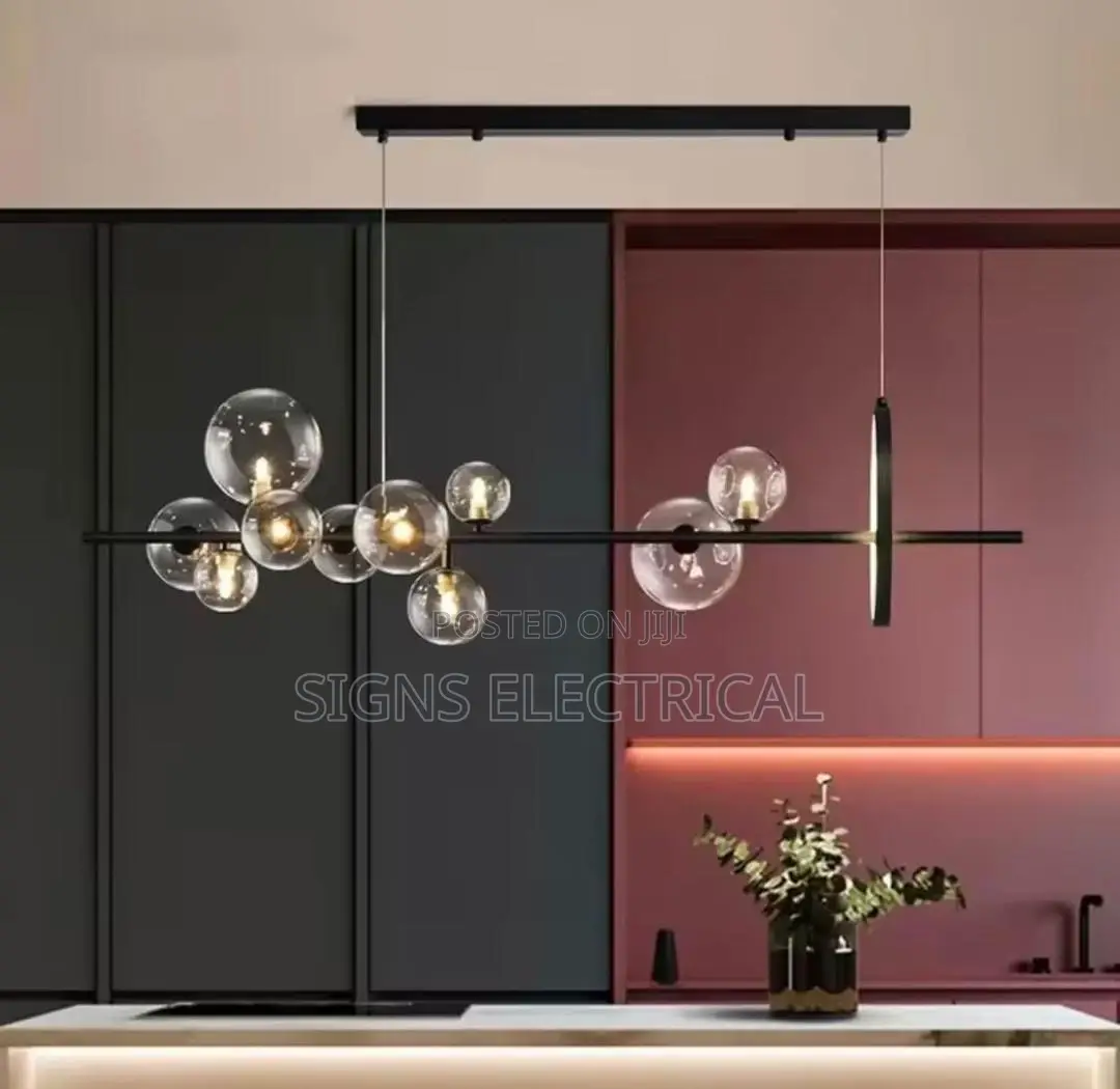 LED Glass Pendant Lamp Nordic Chandeliers