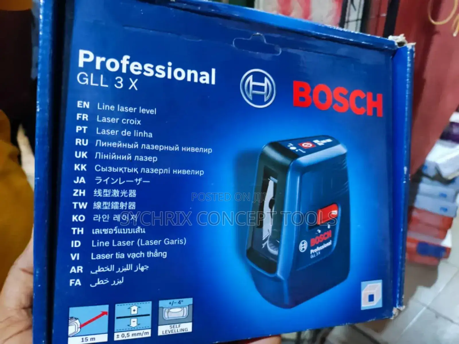 Bosch GLL 3X Professional Cross Line Laser