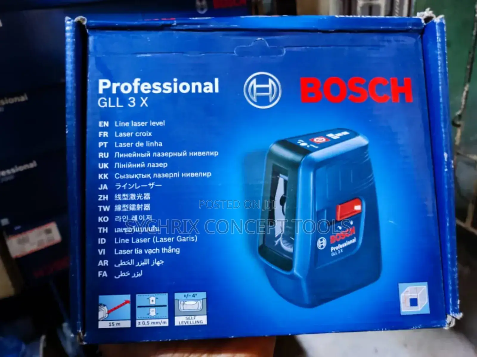 Bosch GLL 3X Professional Cross Line Laser