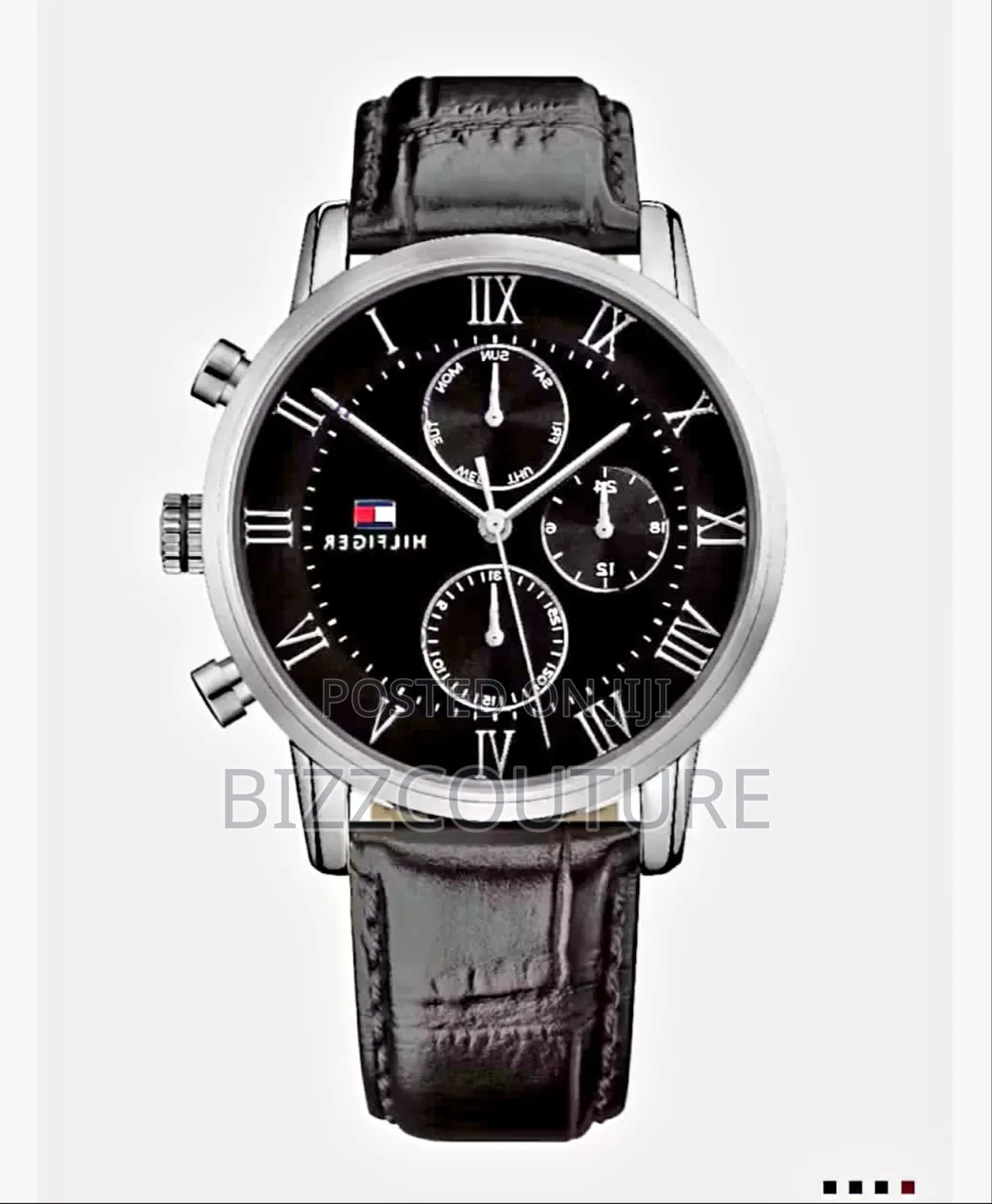 Original Tommy Hilfiger Leather Watch Available in Store