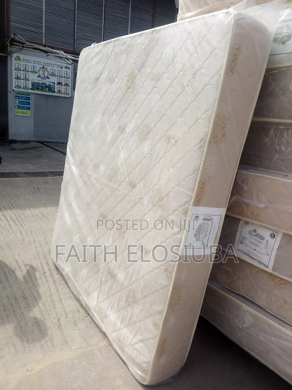 Extra Firm Semi Orthopaedic King's Size 6/6 by 8inx Mattress