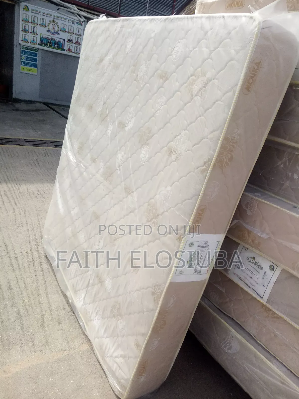 Extra Firm Semi Orthopaedic King's Size 6/6 by 8inx Mattress