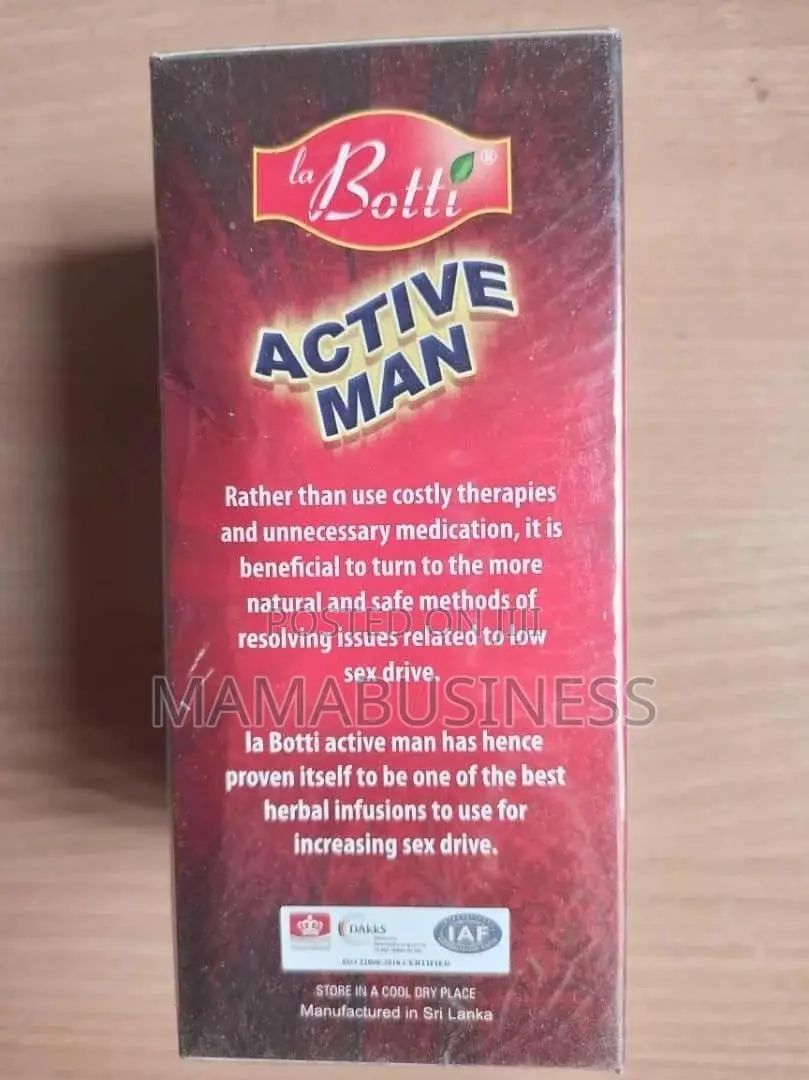 La Botti Active Man Tea for Sexual Health – 20satchets.
