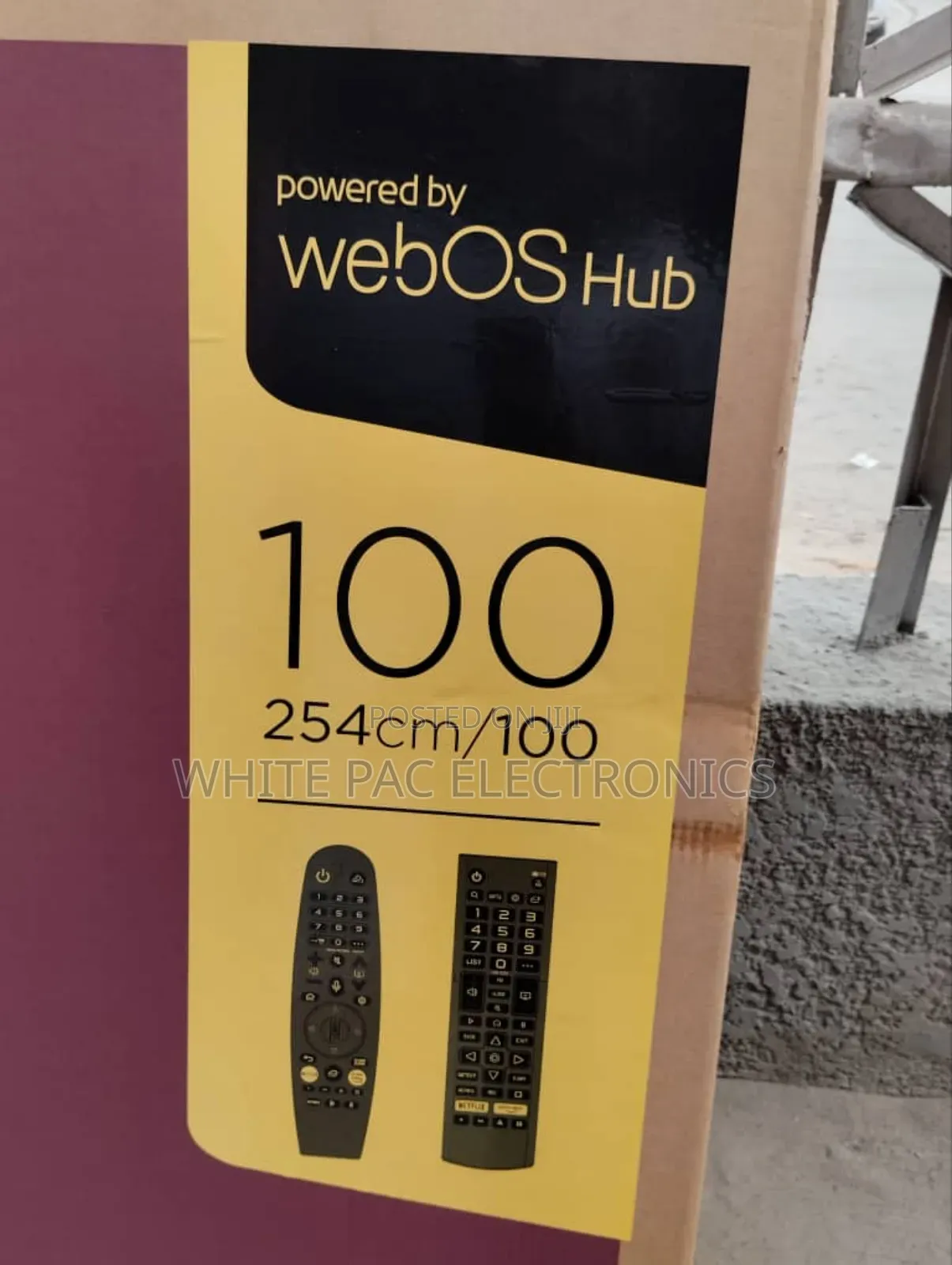 2026>Lg 100"Inch Webos Smart Tv Magic Remote Bluetooth >2 Yrs